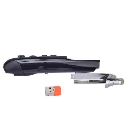 PR-08 6-keys Smart Wireless Optical Mouse with Stylus Pen & Laser Function (Black) - Wireless Mice by PMC Jewellery | Online Shopping South Africa | PMC Jewellery | Buy Now Pay Later Mobicred