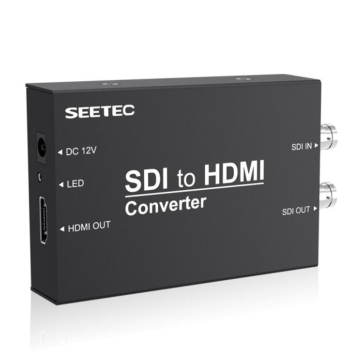 SEETEC 1 x SDI Input + 1 x SDI Output to 1 x HDMI Output Converter - free shipping - PMC Jewellery - Order now!