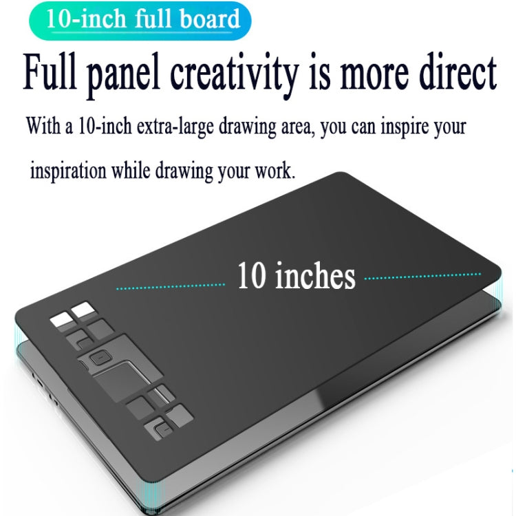 VEIKK A50 10x6 inch 5080 LPI Smart Touch Electronic Graphic Tablet, with Type-c Interface -  by VEIKK | Online Shopping South Africa | PMC Jewellery