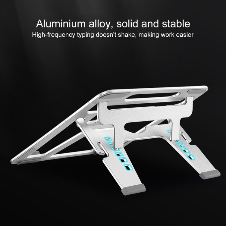 COOLCOLD U2S Portable Foldable Hollow Double Triangle Height Adjustable Aluminum Alloy Bracket for Laptop - Laptop Stand by COOLCOLD | Online Shopping South Africa | PMC Jewellery | Buy Now Pay Later Mobicred