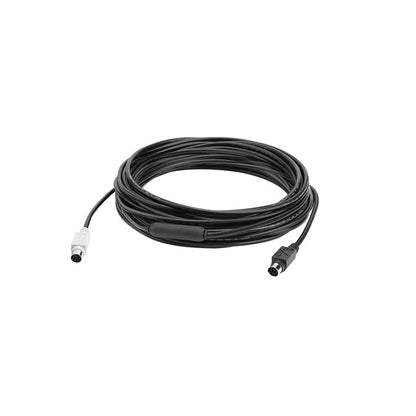 Logitech CC3500 Connect Speaker Microphone HUB Camera DIN Port Extension Cable, Cable Length: 10m (Black) - Microphone by Logitech | Online Shopping South Africa | PMC Jewellery | Buy Now Pay Later Mobicred