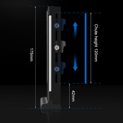 COOLMOON CM-GH2 5V ARGB GPU Holder (Black) - Caddies & Enclosures by COOLMOON | Online Shopping South Africa | PMC Jewellery