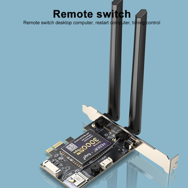 EDUP AX200SW 3000Mbps Remote Control Computer Power On and Off Network Card - free shipping - PMC Jewellery - Order now!