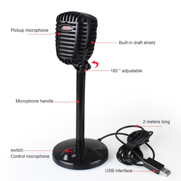 360 Degree Rotatable Driveless USB Voice Chat Device Video Conference Microphone, Cable Length: 2.2m - Microphone by PMC Jewellery | Online Shopping South Africa | PMC Jewellery | Buy Now Pay Later Mobicred