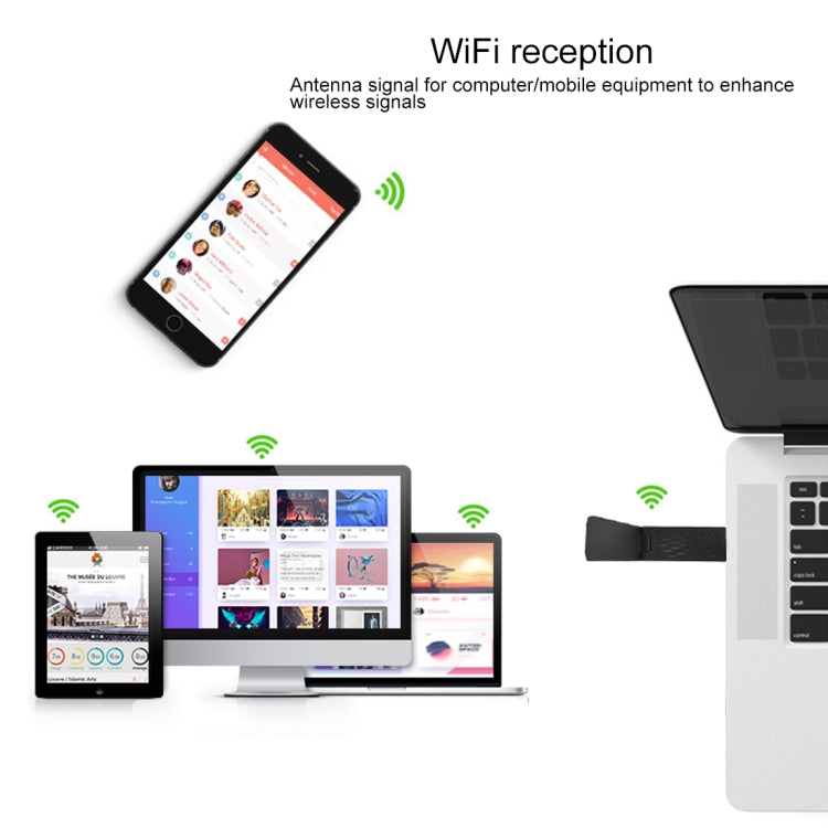 EDUP EP-AC1675 AC1900Mbps 2.4GHz & 5.8GHz Dual Band USB3.0 WiFi Adapter External Network Card - free shipping - PMC Jewellery - Order now!