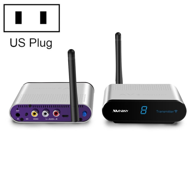 Measy AV530 5.8GHz Wireless Audio / Video Transmitter and Receiver, Transmission Distance: 300m, US Plug - free shipping - PMC TechLife - Order now!