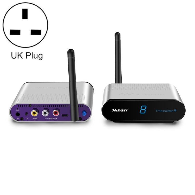 Measy AV530 5.8GHz Wireless Audio / Video Transmitter and Receiver, Transmission Distance: 300m, UK Plug - free shipping - PMC Jewellery - Order now!
