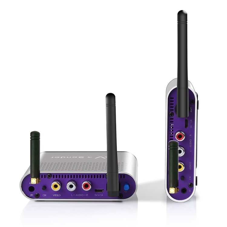 Measy AV550 5.8GHz Wireless Audio / Video Transmitter Receiver with Infrared Return, AUPlug - free shipping - PMC TechLife - Order now!