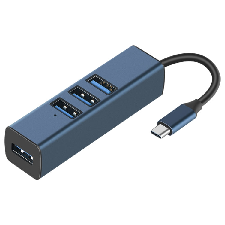 RDS 6307-4 USB-C / Type-C to USB3.0 + Triple USB2.0 4 in 1 HUB Adapter - USB HUB by PMC TechLife | Online Shopping South Africa | PMC TechLife | Buy Now Pay Later Mobicred