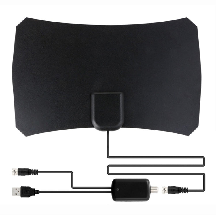 50 Miles Range 25dBi High Gain Digital Indoor HDTV Antenna with 3m Coaxial Cable - DVB-T & Simulation Antenna by PMC TechLife | Online Shopping South Africa | PMC TechLife | Buy Now Pay Later Mobicred