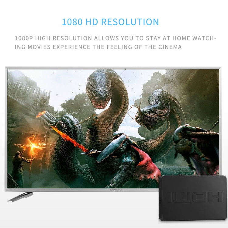 1080P 3 x 1 Ports (3 Ports Input x 1 Port Output) HDMI Switch with Remote Control - Switch by PMC TechLife | Online Shopping South Africa | PMC TechLife | Buy Now Pay Later Mobicred