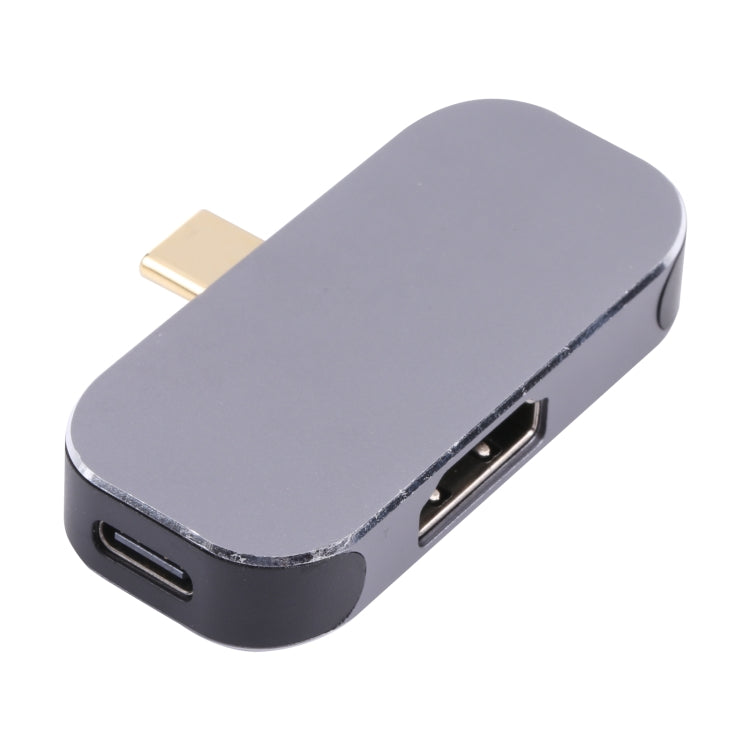 3 in 1 USB-C / Type-C Male to USB-C / Type-C Charging + USB + 4K 60Hz HDMI Female Adapter - Cable & Adapters by PMC TechLife | Online Shopping South Africa | PMC TechLife | Buy Now Pay Later Mobicred