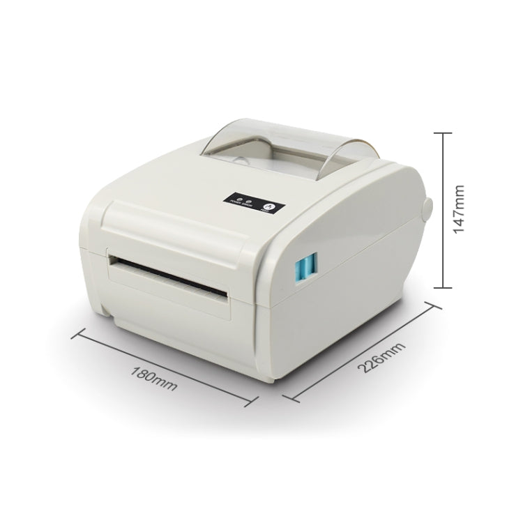 POS-9210 110mm USB POS Receipt Thermal Printer Express Delivery Barcode Label Printer, AU Plug(White) - Printer by PMC Jewellery | Online Shopping South Africa | PMC Jewellery | Buy Now Pay Later Mobicred