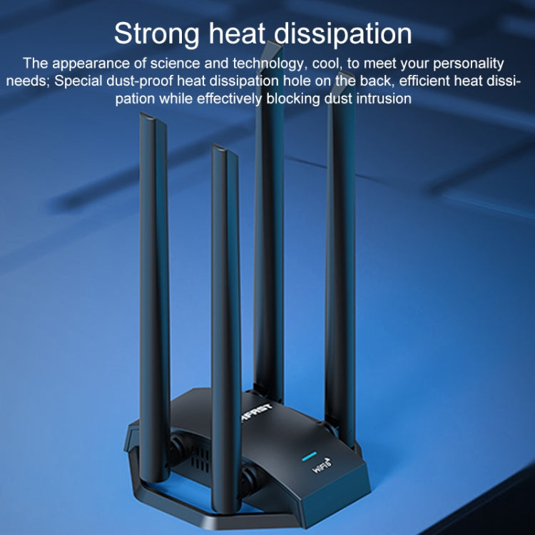 COMFAST CF-975AX 5400Mbps USB3.0 WiFi6 Dual Frequency Free Drive Network Card - free shipping - PMC Jewellery - Order now!