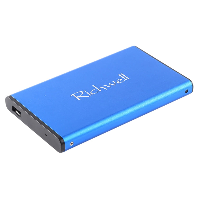 Richwell SATA R2-SATA-1TGB 1TB 2.5 inch USB3.0 Super Speed Interface Mobile Hard Disk Drive(Blue) - External Hard Drives by Richwell | Online Shopping South Africa | PMC Jewellery | Buy Now Pay Later Mobicred