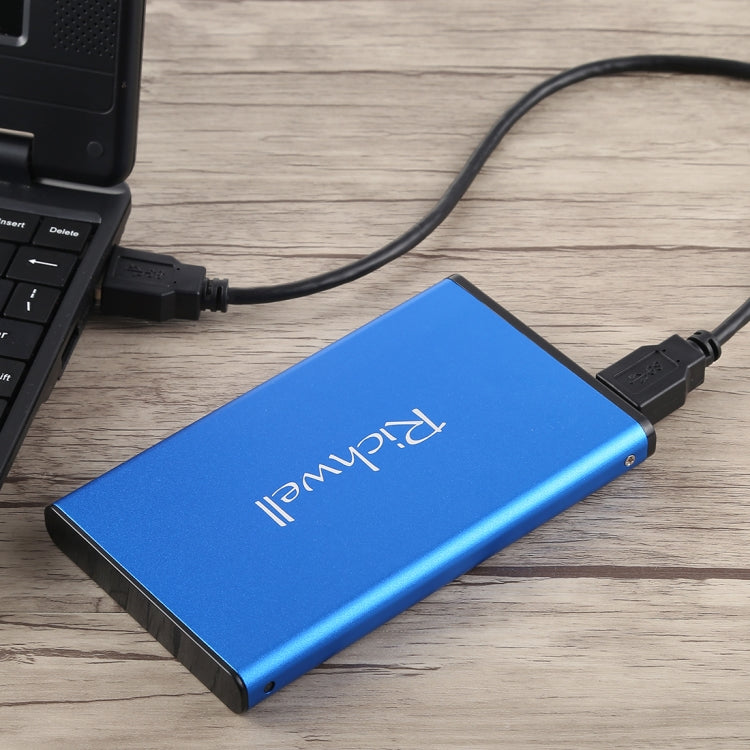 Richwell SATA R2-SATA-1TGB 1TB 2.5 inch USB3.0 Super Speed Interface Mobile Hard Disk Drive(Blue) - External Hard Drives by Richwell | Online Shopping South Africa | PMC Jewellery | Buy Now Pay Later Mobicred