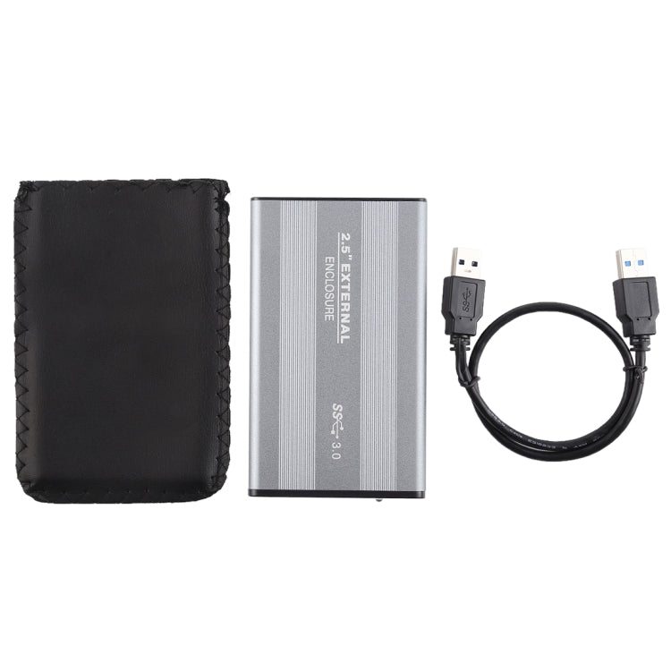 Richwell SATA R2-SATA-250GB 250GB 2.5 inch USB3.0 Super Speed Interface Mobile Hard Disk Drive(Grey) - External Hard Drives by Richwell | Online Shopping South Africa | PMC Jewellery | Buy Now Pay Later Mobicred