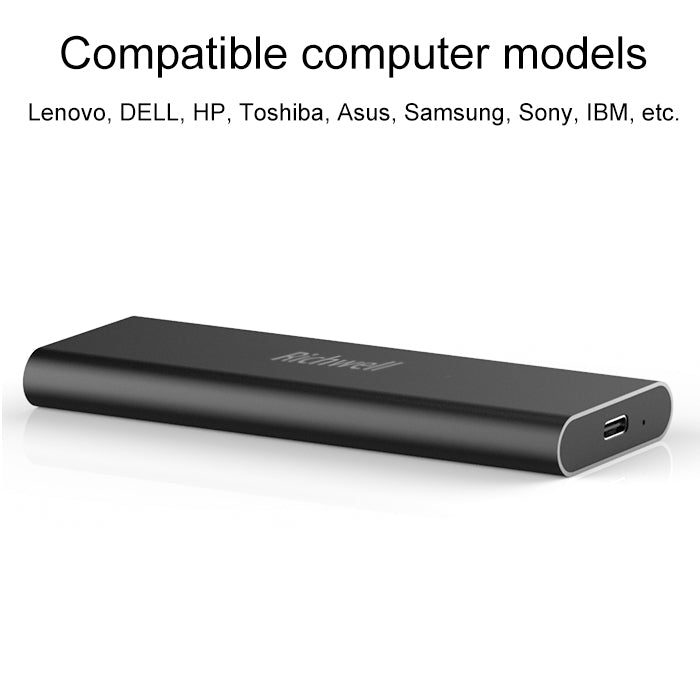 Richwell SSD R280-SSD-120GB 120GB Mobile Hard Disk Drive for Desktop PC(Black) - External Solid State Drives by Richwell | Online Shopping South Africa | PMC Jewellery | Buy Now Pay Later Mobicred