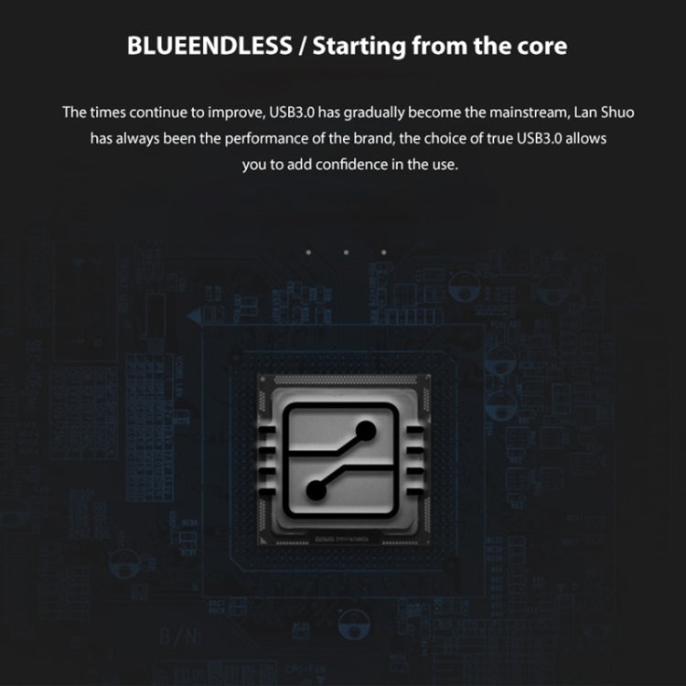 Blueendless U23Q SATA 2.5 inch Micro B Interface HDD Enclosure with Micro B to USB Cable, Support Thickness: 12.5mm or less - HDD Enclosure by PMC Jewellery | Online Shopping South Africa | PMC Jewellery | Buy Now Pay Later Mobicred