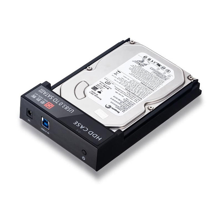 RSH-319 SATA 2.5 / 3.5 inch USB 3.0 Interface Horizontal Type HDD Enclosure, The Maximum Support Capacity: 8TB - HDD Enclosure by PMC Jewellery | Online Shopping South Africa | PMC Jewellery | Buy Now Pay Later Mobicred