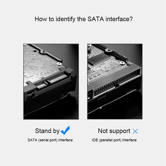 SEATAY HD213 Tool Free Screwless SATA 2.5 inch USB 3.0 Interface HDD Enclosure, The Maximum Support Capacity: 2TB(White) - HDD Enclosure by PMC Jewellery | Online Shopping South Africa | PMC Jewellery | Buy Now Pay Later Mobicred