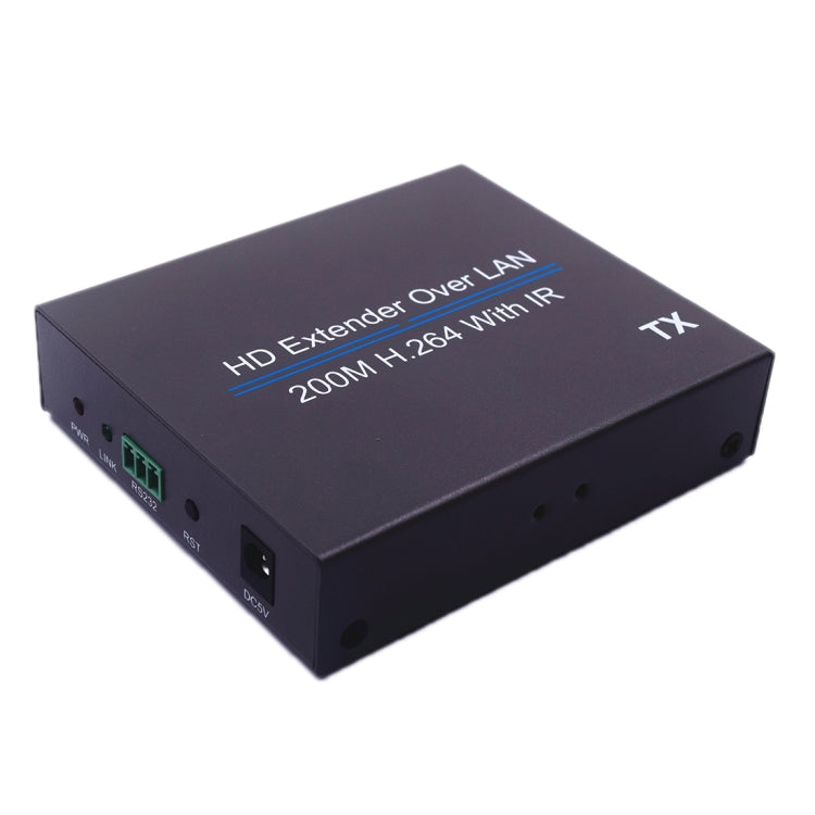 NK-E200IR 200m Over LAN HDMI H.264 HD (Transmitter + Receiver) Extender with IR - Amplifier by PMC Jewellery | Online Shopping South Africa | PMC Jewellery