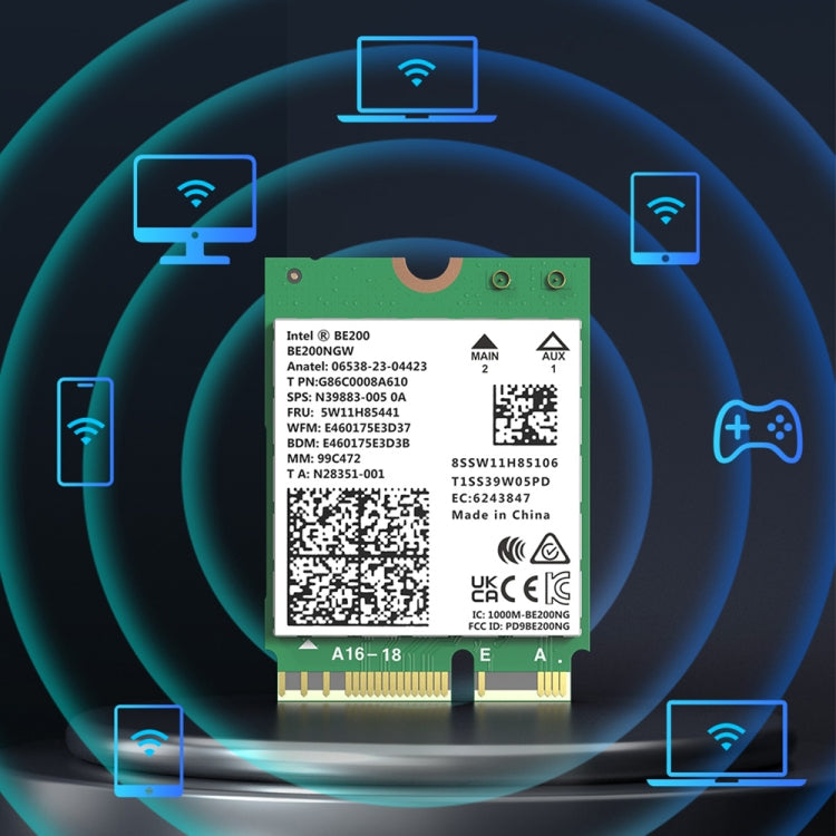 COMFAST CF-BE200-M WiFi7 BT5.4 Tri-Band Wireless Network Adapter M.2 Network WiFi Module - USB Network Adapter by COMFAST | Online Shopping South Africa | PMC Jewellery | Buy Now Pay Later Mobicred