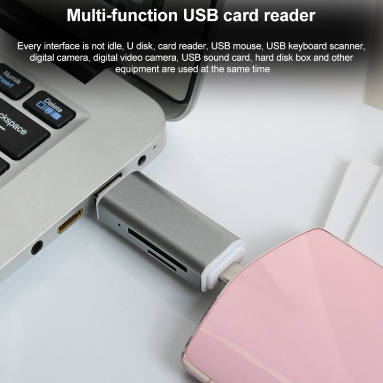 H82 USB-C / Type-C to USB 3.0 + Micro USB Ports OTG SD / TF Card Reader -  by PMC Jewellery | Online Shopping South Africa | PMC Jewellery | Buy Now Pay Later Mobicred