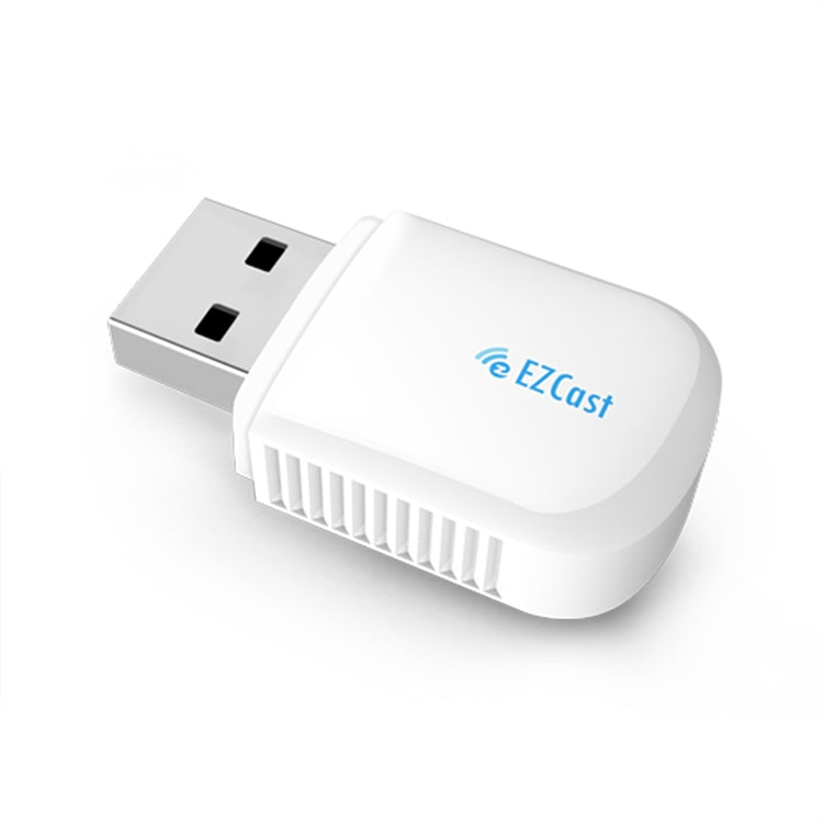 EZCast EZC-5200BS 600Mbps Dual Band WiFi + Bluetooth USB 2.0 Wireless Adapter (White) - USB Network Adapter by PMC Jewellery | Online Shopping South Africa | PMC Jewellery | Buy Now Pay Later Mobicred