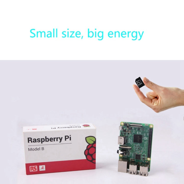 BASEQI Raspberry Pi Development Board Hidden TF to SD Card Case - free shipping - PMC Jewellery - Order now!