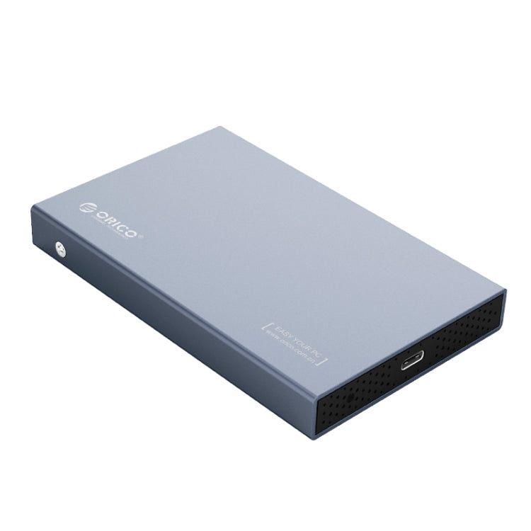 ORICO 2518C3-G2 HDD SSHD SSD 2.5 inch USB3.1 Gen2 USB-C / Type-C Interface Aluminum Alloy Hard Drive Enclosure, Support Capacity: 4TB(Dark Gray) - HDD Enclosure by ORICO | Online Shopping South Africa | PMC Jewellery | Buy Now Pay Later Mobicred