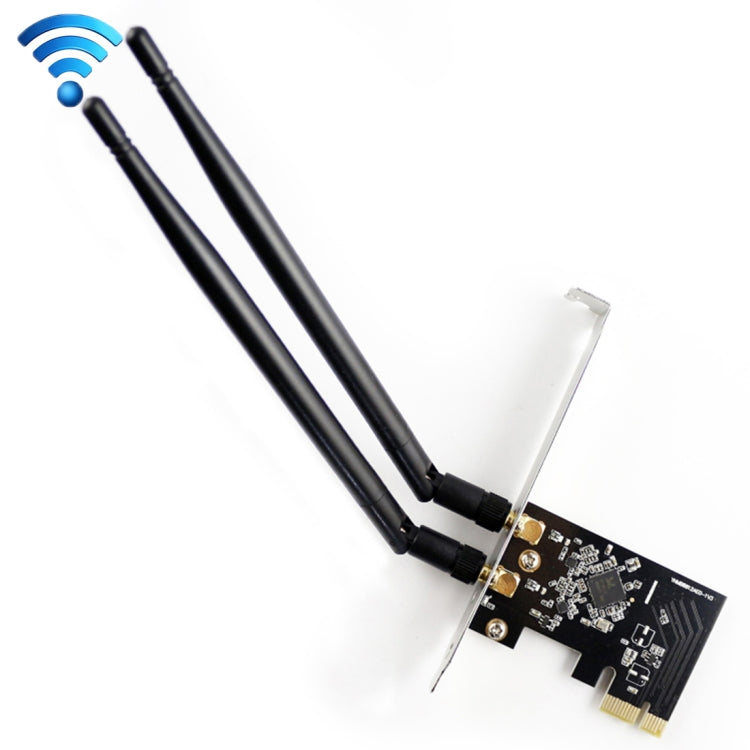 EDUP EP-9607 1200Mbps Dual-Band PCI-E Express Wireless Adapter Network Card with 2 x 6dBi Antennas - free shipping - PMC Jewellery - Order now!