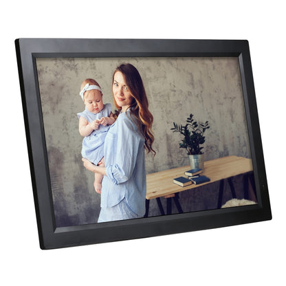 23.6 inch LED Display Digital Photo Frame with Holder & Remote Control, US Plug(Black) - 15 inch Above by PMC Jewellery | Online Shopping South Africa | PMC Jewellery | Buy Now Pay Later Mobicred