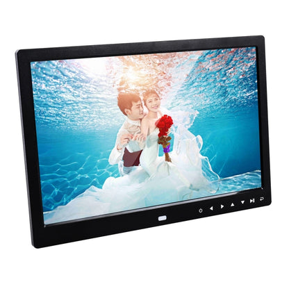 13.0 inch LED Display Digital Photo Frame with Holder / Remote Control, Allwinner, Support USB / SD Card Input / OTG (Black) - 11-15 inch by PMC Jewellery | Online Shopping South Africa | PMC Jewellery | Buy Now Pay Later Mobicred