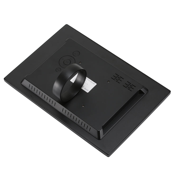 HSD1202 12.1 inch 1280x800 High Resolution Display Digital Photo Frame with Holder and Remote Control, Support SD / MMC / MS Card / USB Port, UK Plug(Black) - 11-15 inch by PMC TechLife | Online Shopping South Africa | PMC TechLife | Buy Now Pay Later Mobicred