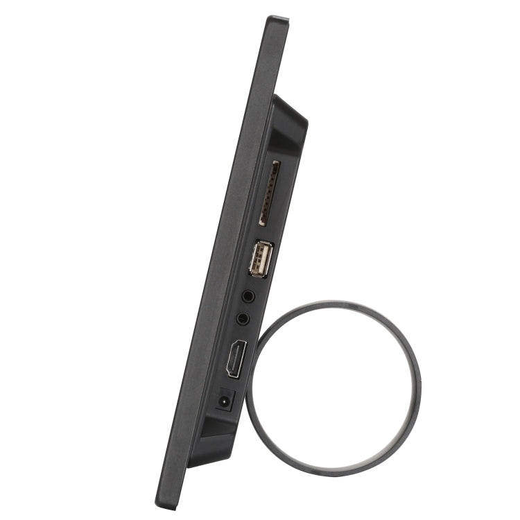 HSD1303 13.3 inch LED 1280x800 High Resolution Display Digital Photo Frame with Holder and Remote Control, Support SD / MMC / MS Card / USB Port, EU Plug(Black) - 11-15 inch by PMC TechLife | Online Shopping South Africa | PMC TechLife | Buy Now Pay Later Mobicred
