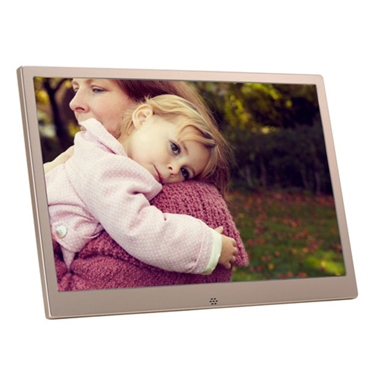 HSD1303 13.3 inch LED 1280x800 High Resolution Display Digital Photo Frame with Holder and Remote Control, Support SD / MMC / MS Card / USB Port, EU Plug(Silver) - 11-15 inch by PMC TechLife | Online Shopping South Africa | PMC TechLife | Buy Now Pay Later Mobicred