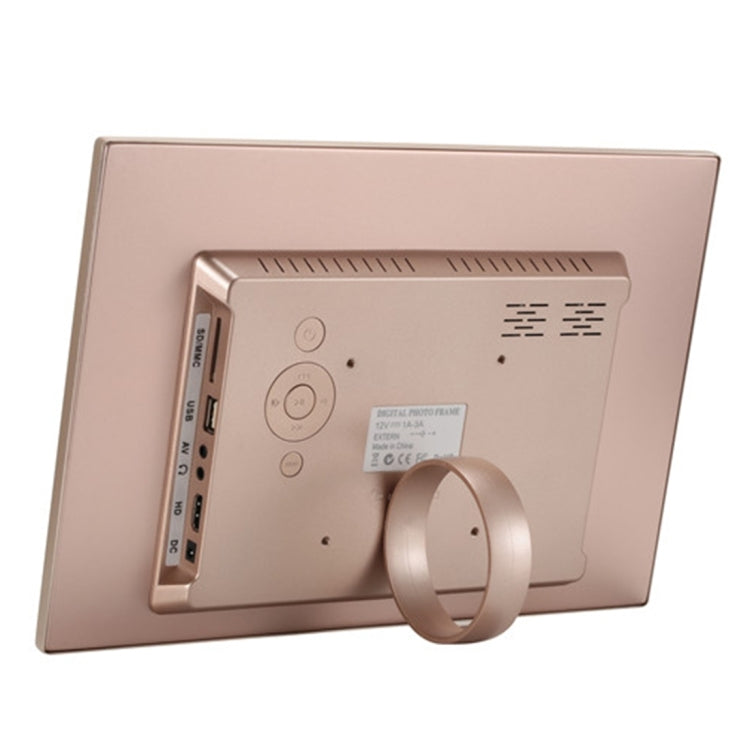 HSD1303 13.3 inch LED 1280x800 High Resolution Display Digital Photo Frame with Holder and Remote Control, Support SD / MMC / MS Card / USB Port, EU Plug(Silver) - 11-15 inch by PMC TechLife | Online Shopping South Africa | PMC TechLife | Buy Now Pay Later Mobicred