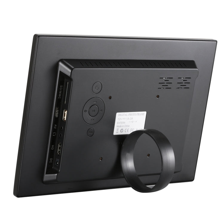 HSD1504 15.4 inch LED 1280x800 High Resolution Display Digital Photo Frame with Holder and Remote Control, Support SD / MMC / MS Card / USB Port, US Plug(Black) - 15 inch Above by PMC TechLife | Online Shopping South Africa | PMC TechLife | Buy Now Pay Later Mobicred