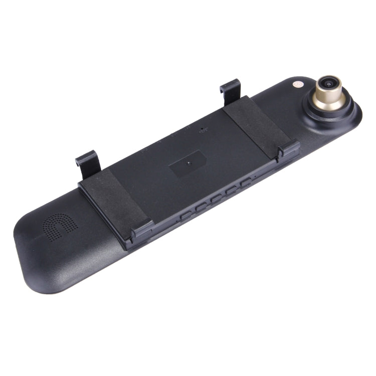Left Screen Display Rearview Mirror Vehicle DVR, Allwinner Programs, 2 x Cameras 1080P HD 140 Degree Wide Angle Viewing, Support GPS Port/ Motion Detection / Night Vision / TF Card / G-Sensor - Car DVRs by PMC TechLife | Online Shopping South Africa | PMC TechLife | Buy Now Pay Later Mobicred