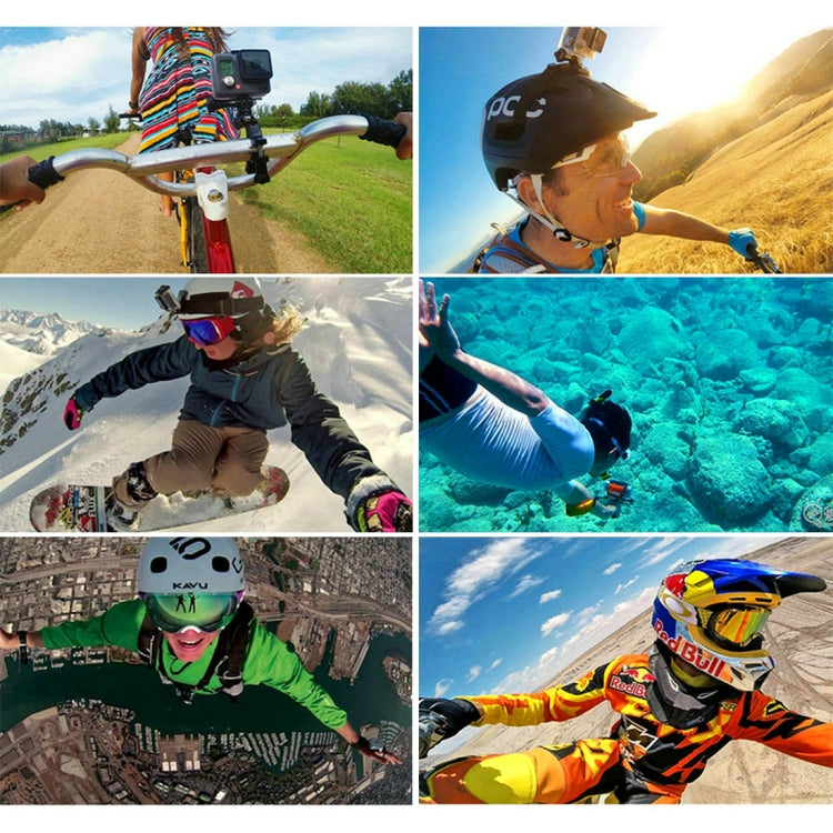 PULUZ 24 in 1 Bike Mount Accessories Combo Kits (Wrist Strap + Helmet Strap + Extension Arm + Quick Release Buckles + Surface Mounts + Adhesive Stickers + Tripod Adapter + Storage Bag + Handlebar Moun ...  for GoPro, Insta360, DJI and Other Action Cameras -  by PULUZ | Online Shopping South Africa | PMC TechLife | Buy Now Pay Later Mobicred