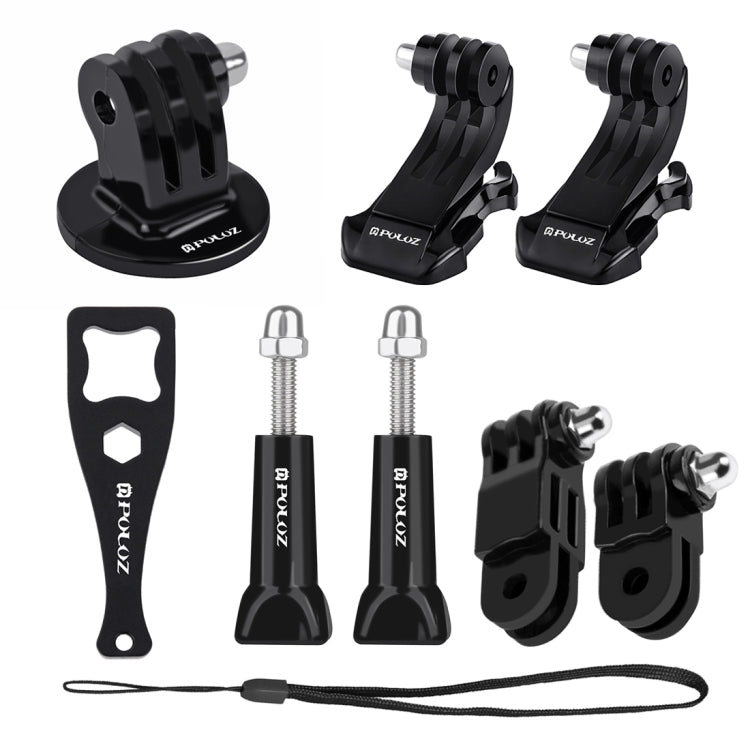 PULUZ 20 in 1 Accessories Combo Kits with Orange EVA Case (Chest Strap + Head Strap + Suction Cup Mount + 3-Way Pivot Arm + J-Hook Buckles + Extendable Monopod + Tripod Adapter + Bobber Hand Grip + St ...  for GoPro, Insta360, DJI and Other Action Cameras - free shipping - PMC TechLife - Order now!