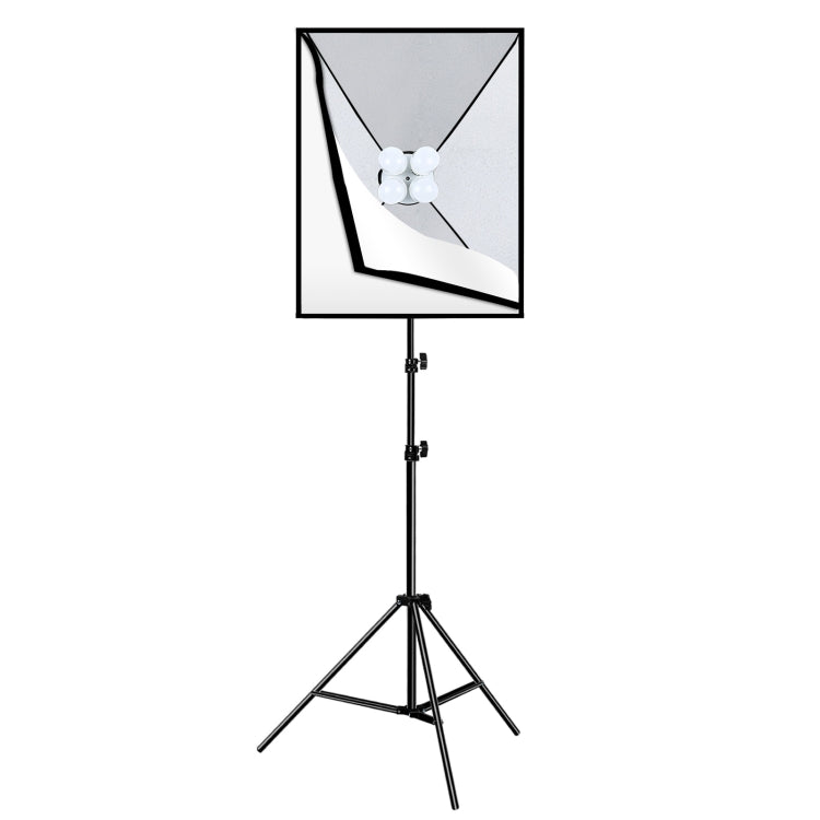 PULUZ Softbox Lighting Kit 2 PCS 50x70cm Professional Photo Studio Photography Light Equipment with 8 x E27 20W E27 Socket Bulb Photography Lighting Kit for Filming Portrait Shooting / Fashion Advertising Photography(US Plug) - free shipping - PMC TechLife - Order now!