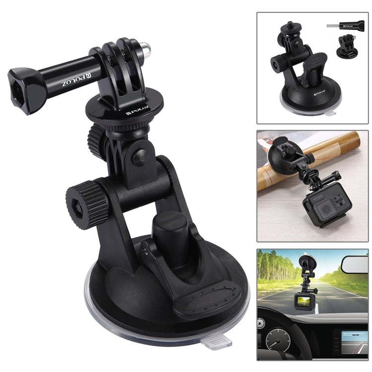 PULUZ 20 in 1 Accessories Combo Kit with Camouflage EVA Case (Chest Strap + Head Strap + Suction Cup Mount + 3-Way Pivot Arm + J-Hook Buckles + Extendable Monopod + Tripod Adapter + Bobber Hand Grip + ...  for GoPro, Insta360, DJI and Other Action Cameras -  by PULUZ | Online Shopping South Africa | PMC TechLife | Buy Now Pay Later Mobicred