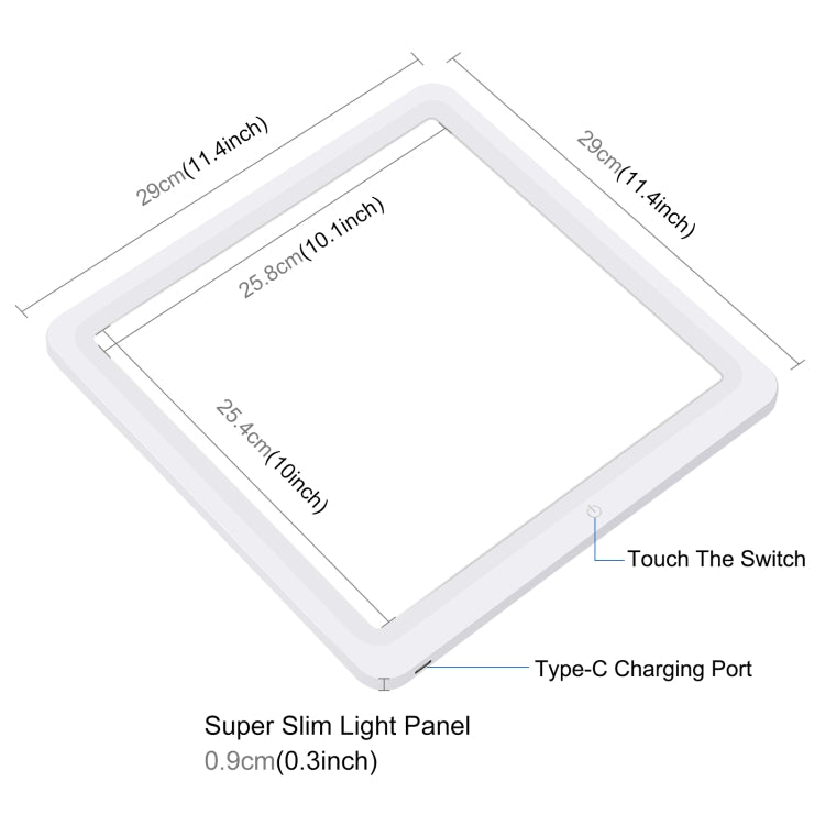 PULUZ 30cm Folding Ring Light Board Photo Lighting Studio Shooting Tent Box Kit Box with Shadowless Light Panel - free shipping - PMC TechLife - Order now!