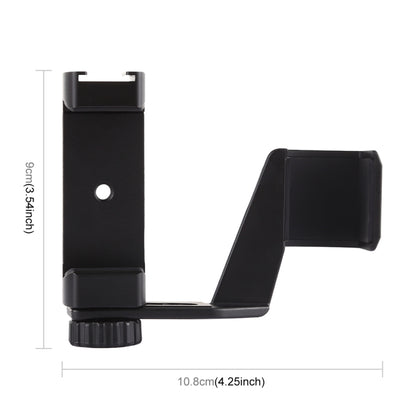 PULUZ Mini Metal Desktop Tripod Mount + Metal Phone Clamp Mount + Expansion Fixed Stand Bracket for DJI OSMO Pocket - Mount & Holder by PULUZ | Online Shopping South Africa | PMC Jewellery | Buy Now Pay Later Mobicred