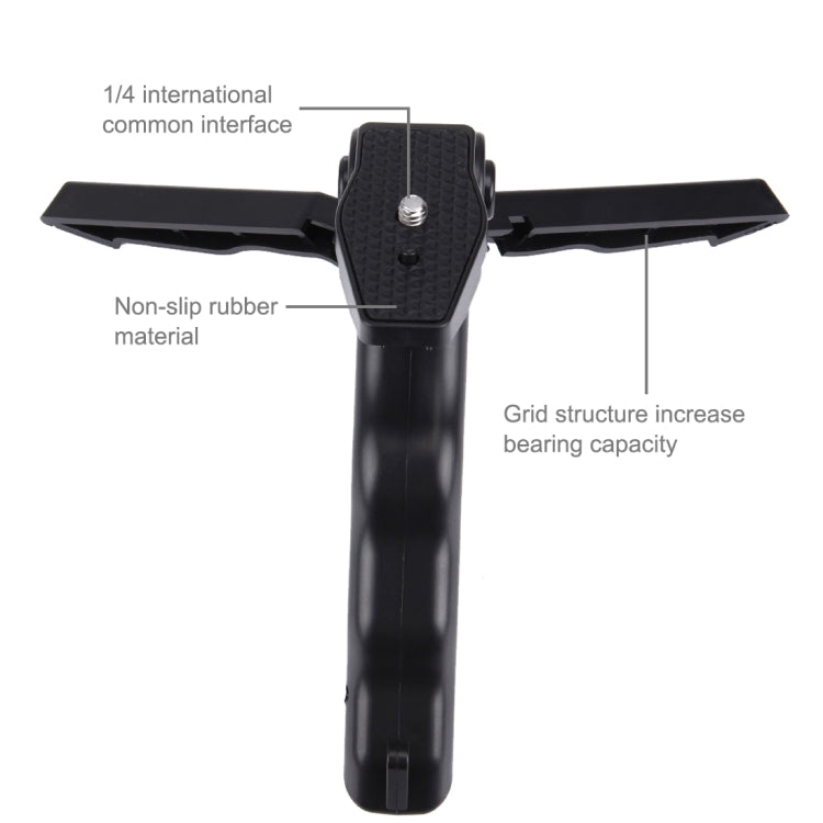 PULUZ Smartphone Fixing Clamp 1/4 inch Holder Mount Bracket + Grip Folding Tripod Mount Kits for DJI OSMO Pocket / Pocket 2 - Mount & Holder by PULUZ | Online Shopping South Africa | PMC TechLife | Buy Now Pay Later Mobicred