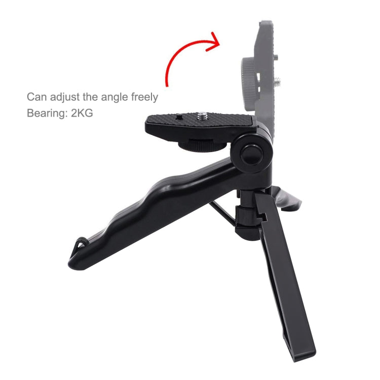 PULUZ Smartphone Fixing Clamp 1/4 inch Holder Mount Bracket + Grip Folding Tripod Mount Kits for DJI OSMO Pocket / Pocket 2 - Mount & Holder by PULUZ | Online Shopping South Africa | PMC TechLife | Buy Now Pay Later Mobicred