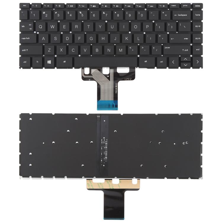 For HP Pavilion X360 14S-DK 14S-DP 14S-DQ 14S-CR 14s-CF 14-CE 14-CF 14S-DF/DK 14-CK 14-CD 14-CM 14S-DR 14S-fr US Version Keyboard with Backlight (Black) - free shipping - PMC TechLife - Order now!