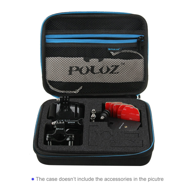 PULUZ Waterproof Carrying and Travel Case for for GoPro Hero12 Black / Hero11 /10 /9 /8 /7 /6 /5, Insta360 Ace / Ace Pro, DJI Osmo Action 4 and Other Action Cameras Accessories, Medium Size: 23cm x 17cm x 7cm - Carry Cases by PULUZ | Online Shopping South Africa | PMC Jewellery | Buy Now Pay Later Mobicred